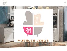 Tablet Screenshot of mueblesjesus.com